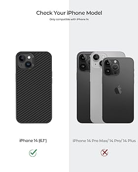 Designed for iPhone 14 Case, Benks Aramid Fiber Case Built